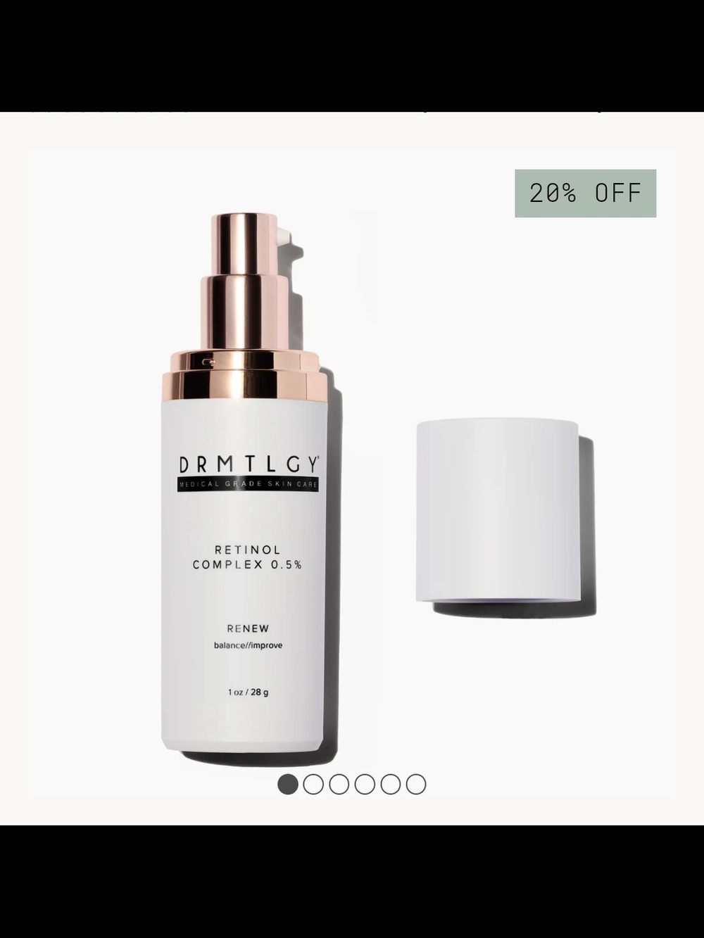 DRMTLGY Retinol 0.5% Serum